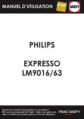 Philips L'OR BARISTA LM9016/63 Manual De Instrucciones