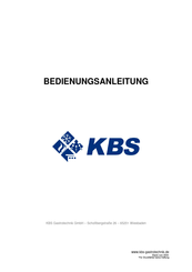 KBS 12/SL Manual De Operación Y Mantenimiento