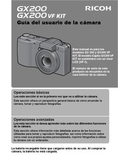 Ricoh GX 200 Guia Del Usuario