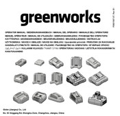 GreenWorks 2933207 Manual Del Operario