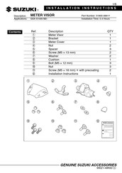 Suzuki 51800-4881 Serie Instrucciones Para El Montaje