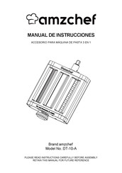 amzchef DT-10-A Manual De Instrucciones