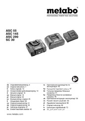 Metabo SC 30 Manual Original