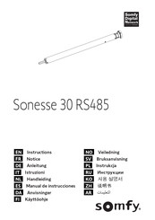 SOMFY Sonesse 30 RS485 Manual De Instrucciones