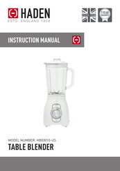 Haden HB03010-US Manual De Instrucciones