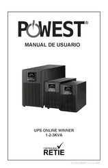 Powest WINNER 2KVA Manual De Usuario