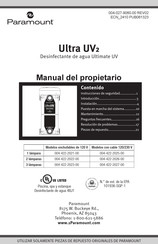 Paramount Ultra UV2 Manual Del Propietário