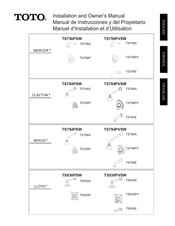 Toto CLAYTON TS784A Manual De Instrucciones Y Del Propietario