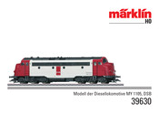 marklin DSB MY 1105 Manual De Instrucciones