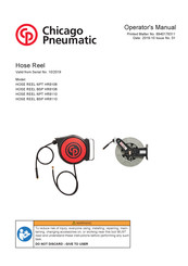 Chicago Pneumatic BSP HR8110 Manual De Instrucciones