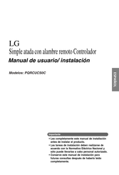 LG PQRCUCS0C Manual De Usuario/ Instalacion