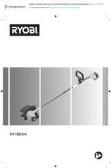 Ryobi RY18EGA-0 Traducción De Las Instrucciones Originales