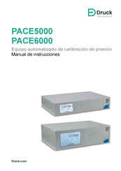 Baker Hughes Druck PACE6000 Manual De Instrucciones