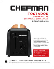 Chefman RJ31-P2 Serie Guia Del Usuario