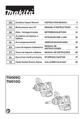 Makita TW009G Manual De Instrucciones