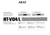 Akai AT-V04L Manual Del Usuario