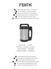 FENTIC SM-1503 Manual De Instrucciones