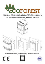 ECOFOREST ECOAIRE Manual Del Usuario