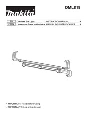 Makita DML818 Manual Del Usuario