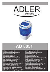 Adler europe AD 8051 Manual De Uso