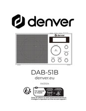 Denver DAB-51B Manual Del Usuario