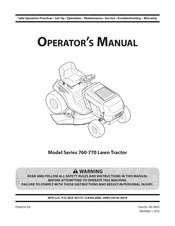 MTD 13A2775S000 Manual Del Operador