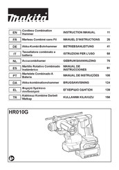 Makita HR010G Manual De Instrucciones