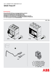 Abb SACE Tmax XT Manual Del Usuario