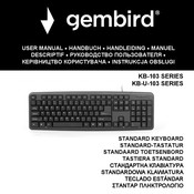 Gembird KB-U-103-ES Manual De Instrucciones