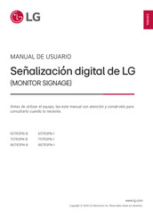 LG 86TR3PN-I Manual De Usuario