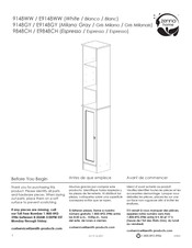 Zenna Home E9148WW Instrucciones De Montaje