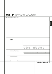 Harman Kardon AVR 145 Manual Del Usuario