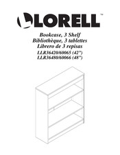 Lorell LLR36480/60066 Instrucciones De Montaje