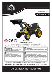 HOMCOM 370-167V70 Manual De Instrucciones