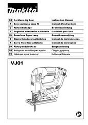 Makita VJ01ZW Manual De Instrucciones