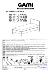Gautier 113 Instrucciones De Montaje