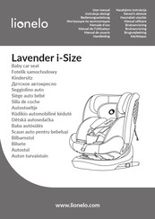 Lionelo Lavender i-Size Manual De Usuario