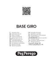 Peg-Perego BASE GIRO Instrucciones De Uso