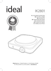 Eldom IDEAL IK2801 Instrucciones De Uso