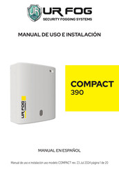 UR FOG COMPACT 390 Manual De Uso E Instalación