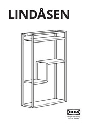 IKEA LINDASEN 005.158.05 Instrucciones De Montaje