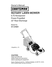 Craftsman 917.376051 Manual Del Propietário