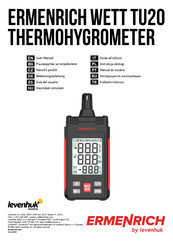 Levenhuk Ermenrich Wett TU20 Guia Del Usuario