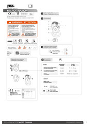 Petzl 153737 Manual Del Usuario