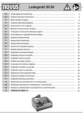 Novus SC30 Manual De Instrucciones Original