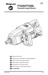 Snap-On PT2500L Traducción De Las Instrucciones Originales