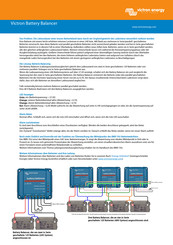 Victron energy Battery Balancer Guia De Inicio Rapido