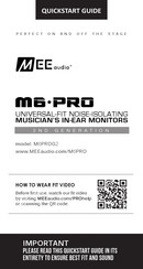 MEE AUDIO M6PROG2 Guia De Inicio Rapido