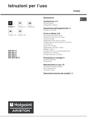 Hotpoint Ariston KIC 644 X Manual De Instrucciones