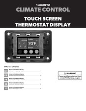 Dometic VMD2.5 Display Instrucciones De Montaje Y De Uso